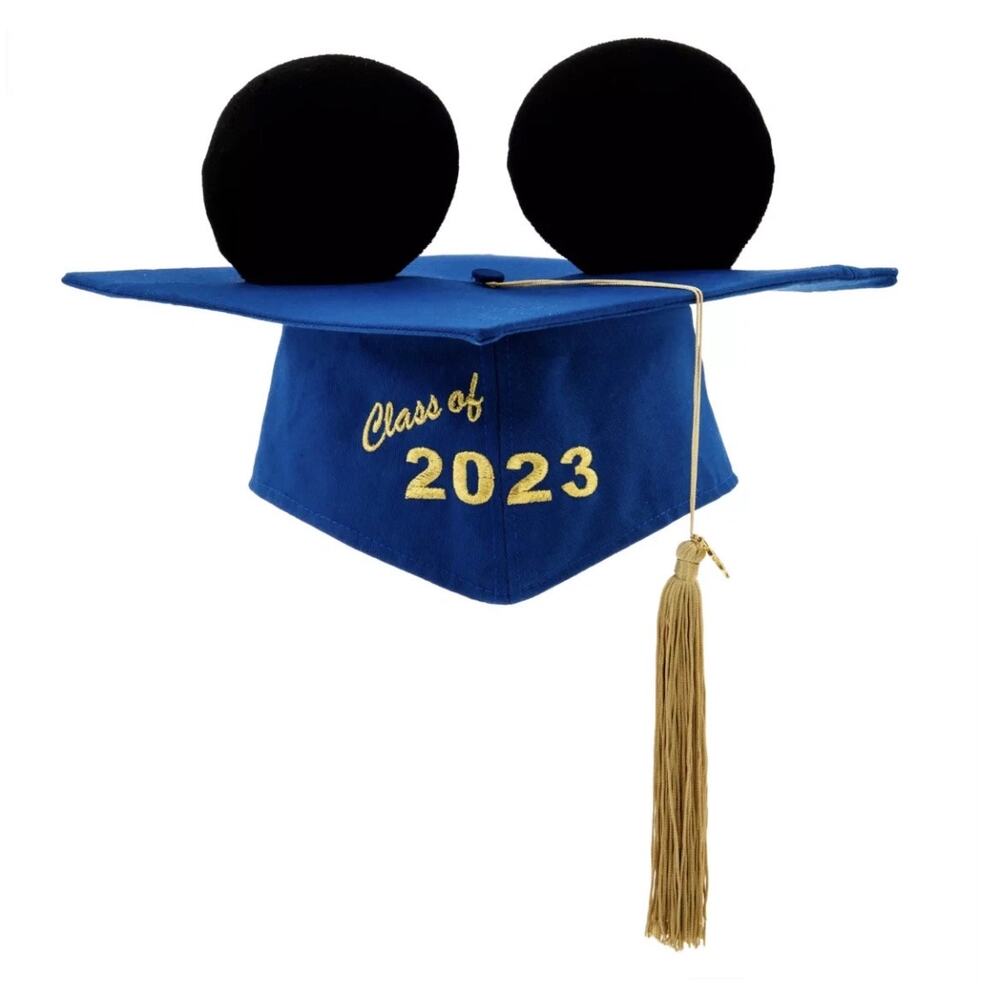 Disney Parks Mickey Mouse Class of 2023 Graduation Mickey Ear Hat DIY NEW NWT